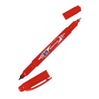 MONO Twin Permanent Marker - Red