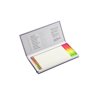 IROJITEN Colour Pencils - Set of 10 - Volume 7: Fluorescence I