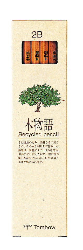 Ki-Monogatari Recycled pencil - 2B set of 12