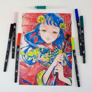 ABT Dual Brush Pens - Manga Set Wind