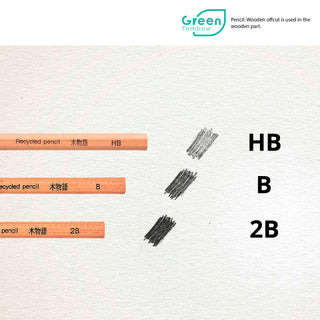 Ki-Monogatari Recycled pencil - HB set of 12