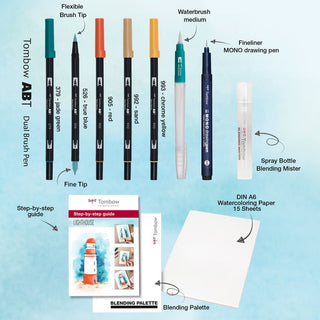 Watercolouring Set - Seaside