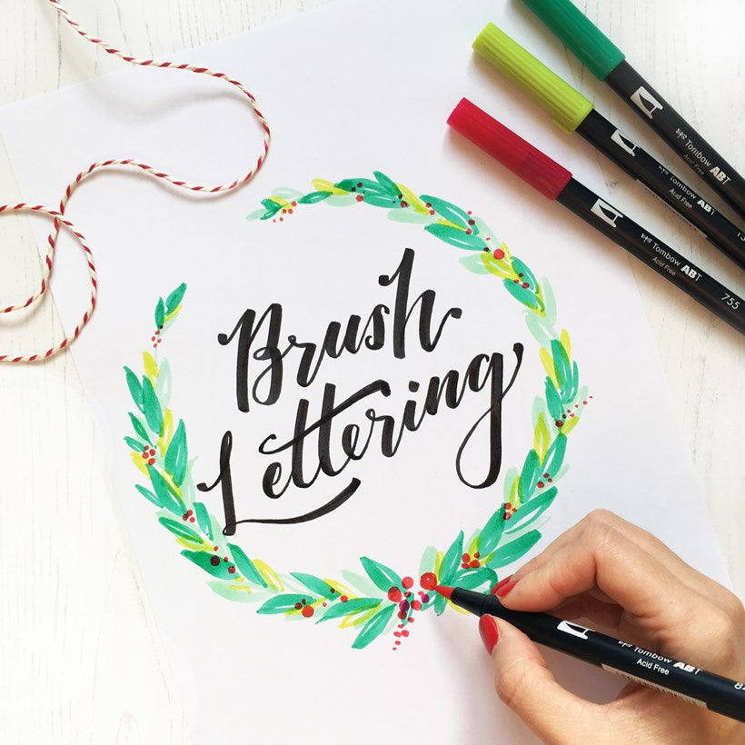 What to buy a lettering fan for Christmas – Tombow UK