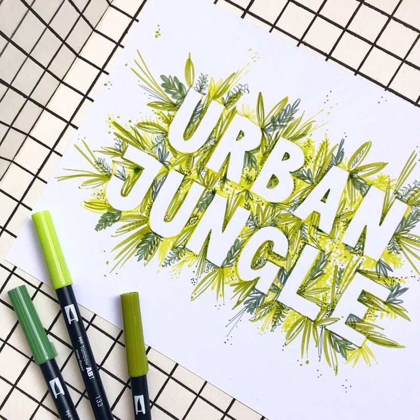 Leafy Lettering – Tombow UK