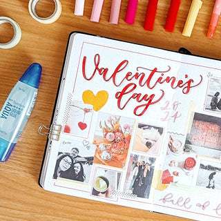 Your Guide to Valentine’s Day Scrapbooking with Tombow and DoodleLou