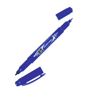 MONO Twin Permanent Marker - Blue