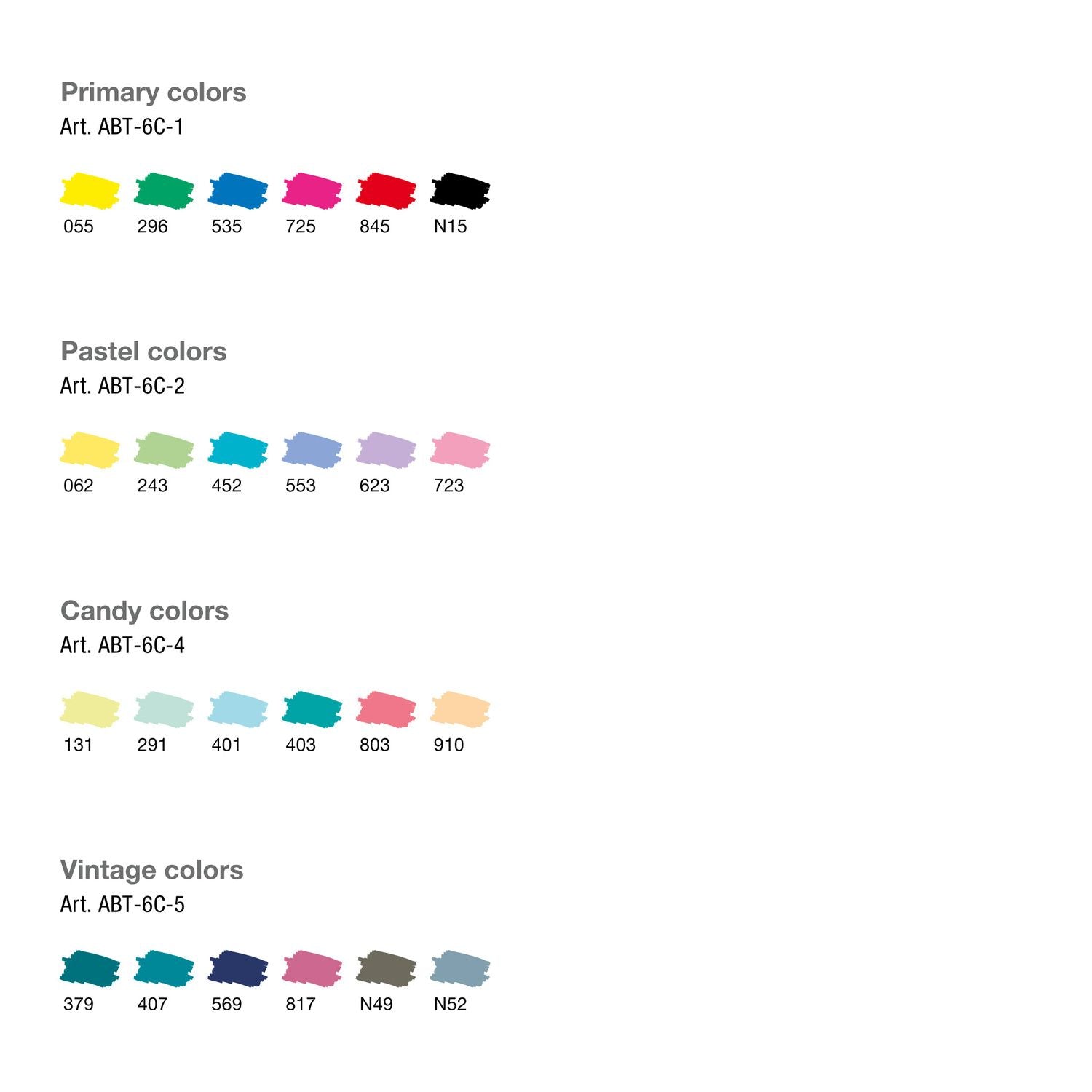 Tombow ABT Dual Brush Pens in Assorted Grey Colours - 12 Pack Tombow ABT Dual Brush Pens in Assorted Grey Colours - 12 Pack