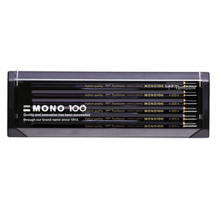 MONO 100 Graphite Lead Pencils - 2B Pack of 12