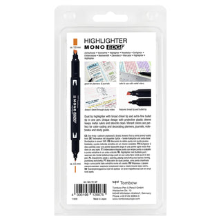 MONO Edge Highlighters - set of 6 colours