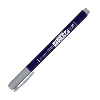 Fudenosuke Calligraphy Brush Pen - Grey