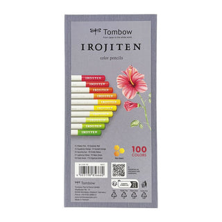 IROJITEN Colour Pencils - Set of 10 - Volume 7: Fluorescence I