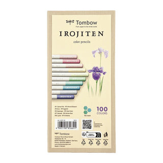 IROJITEN Colour Pencils - Set of 10 - Volume 8: Very pale tone III