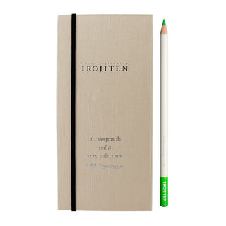 IROJITEN Colour Pencils - Set of 10 - Volume 8: Very pale tone III